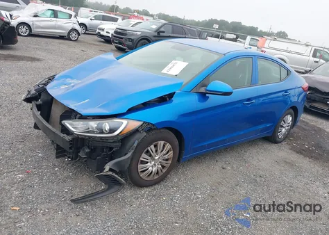 2017 Hyundai Elantra Se from USA, damaged, VIN KMHD74LF9HU392982